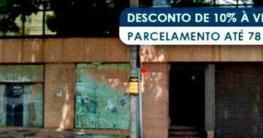 Imóvel Comercial com Lojas Unificadas e Vagas Exclusivas, Desocupado