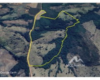 Terreno rural com 35,52 hectares na Fazenda Folhados