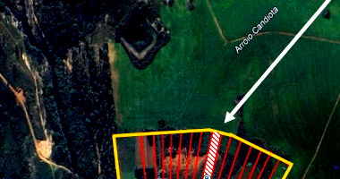 Terreno amplo de 4.374,98m² em Candiota/RS