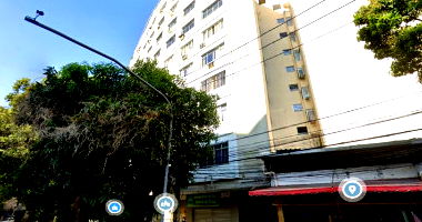 Apartamento 1/4 com vaga e 105m², fração ideal, desocupado