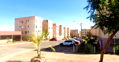 Apartamento 403 com 46,22m² - Sala, Cozinha, 2 Quartos