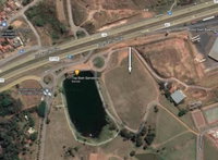 Terreno em Atibaia, Lote nº 1 da Quadra D, 7.668,22m²