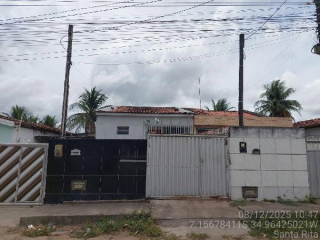 Casa com 2 quartos em Santa Rita/PB