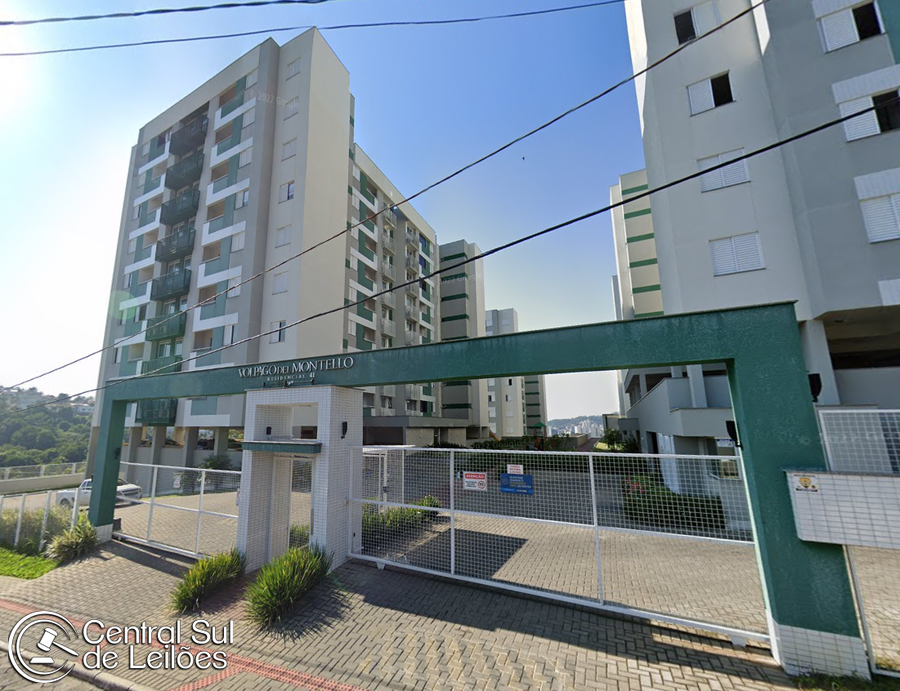 Apartamento 61,6m² com vaga de garagem no 4º pavimento, desocupado