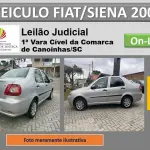 Automóvel FIAT/SIENA Fire Flex - 2008/2008 em bom estado