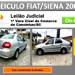 Automóvel FIAT/SIENA Fire Flex - 2008/2008 em bom estado