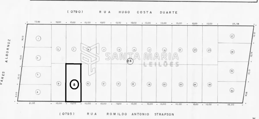 Terreno com 250m² em Santana do Livramento/RS