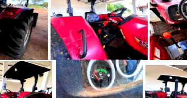 Trator Vermelho SOLIS - 75 em Bom Estado