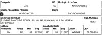 Terreno de 330 m² em lote de leilão