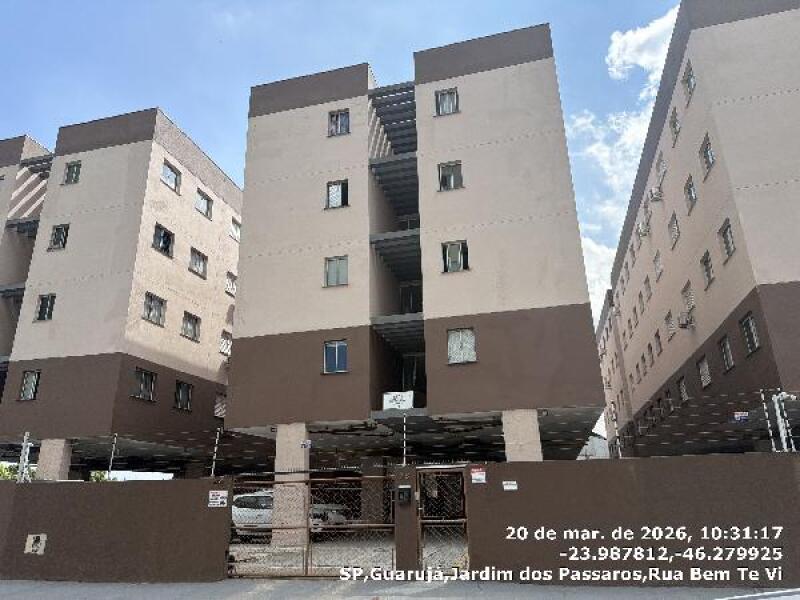 Apartamento 2 quartos, 1 banheiro, 38,16m², vaga na garagem