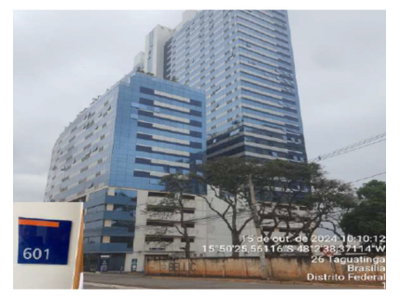 Sala comercial ocupada com 39,24 m² privativos