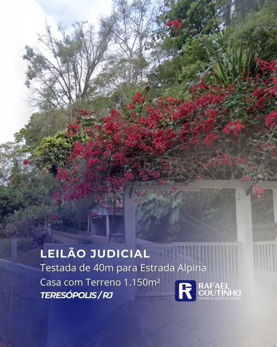 Casa com Terreno de 1.150m² em Teresópolis/RJ