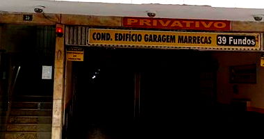 Vaga de garagem 27m² no Ed. Marrecas, desocupada e livre de débitos