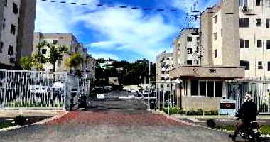 Apartamento 73,59m² com 41,07m² privativos, 2 quartos, 1 banheiro