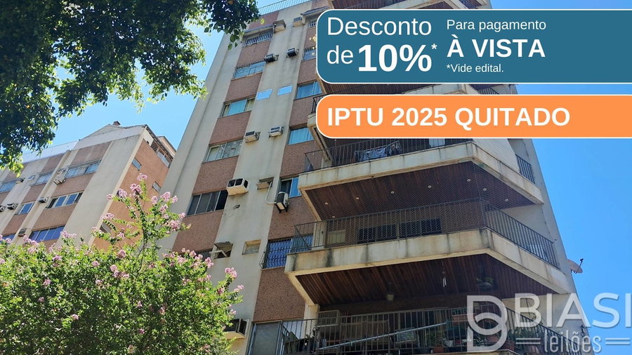 Apartamento com 1 vaga e 65m² na Tijuca