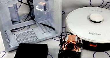 Kit Gamer: Air Cooler, Mouse, Memória RAM, Gabinete e Robô Aspirador