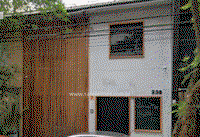 Casa com 3 quartos e 2 banheiros, área construída de 120m², ocupada