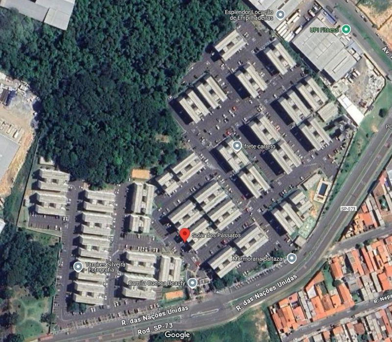 Apartamento em Salto - 41m² no Residencial Solar dos Pássaros