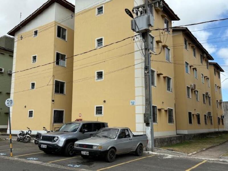 Apartamento 2 quartos com varanda e área de serviço, 46,46m²