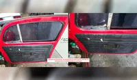 Fusca 1300 1976 Vermelho - Em Péssimo Estado de Conservação