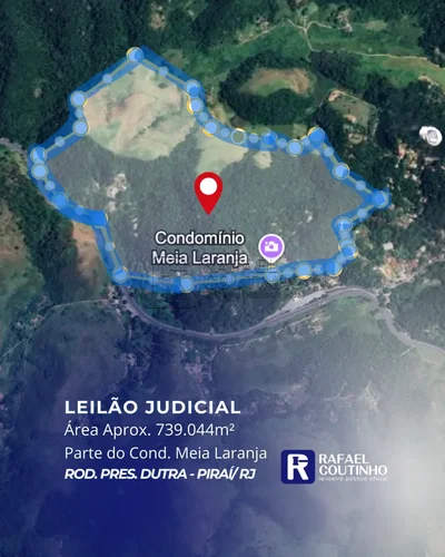 Terreno com Construções em Piraí - 739.044m²