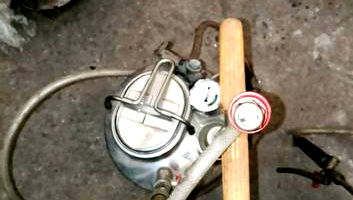 Pulverizador em Aço Inox com Reservatório de Água