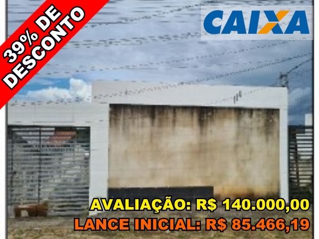 Casa com 2 Quartos e 2 Banheiros em Esmeraldas