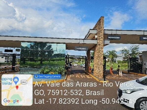 Terreno em Condomínio Vale das Araras - Rio Verde/GO - 384m²