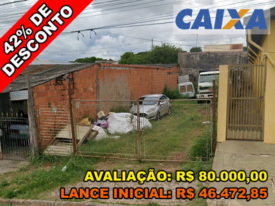 Terreno de 150m² no Loteamento Social Antenor Garcia em São Carlos