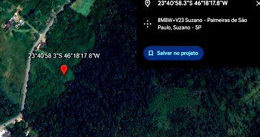 Sítio 12,1ha com Benfeitorias em Suzano - SP
