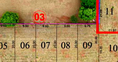 Terreno com 190,91 m² em Macedônia/SP