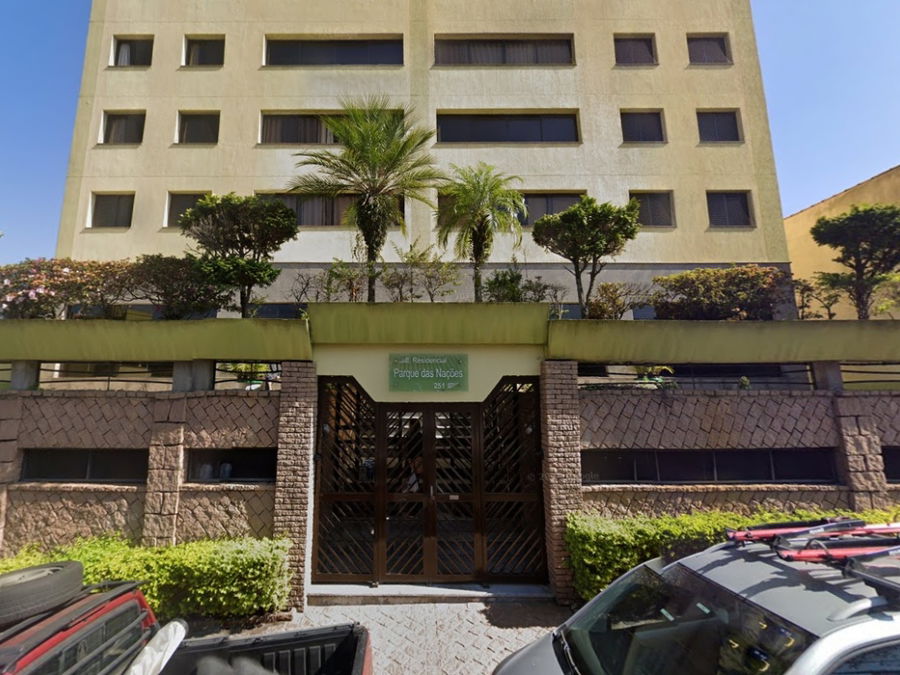 Apartamento 82 no Residencial Parque das Nações com 3 quartos e 2 banheiros