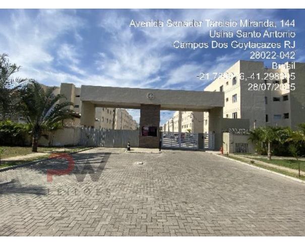 Apartamento em Campos dos Goytacazes/RJ com 2 quartos
