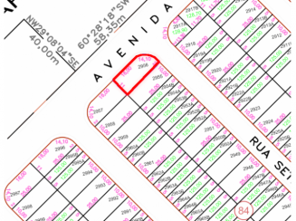 Terreno em São Carlos/SP com 257,60m²