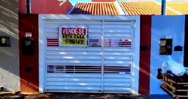 Casa 2 quartos, 1 banheiro, 1 vaga, 59m² construída, terreno 120m²