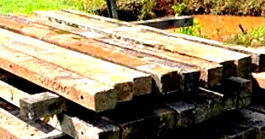 45 Cruzetas de Concreto Usadas