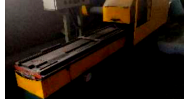 Lixadeira e polidora semiautomática