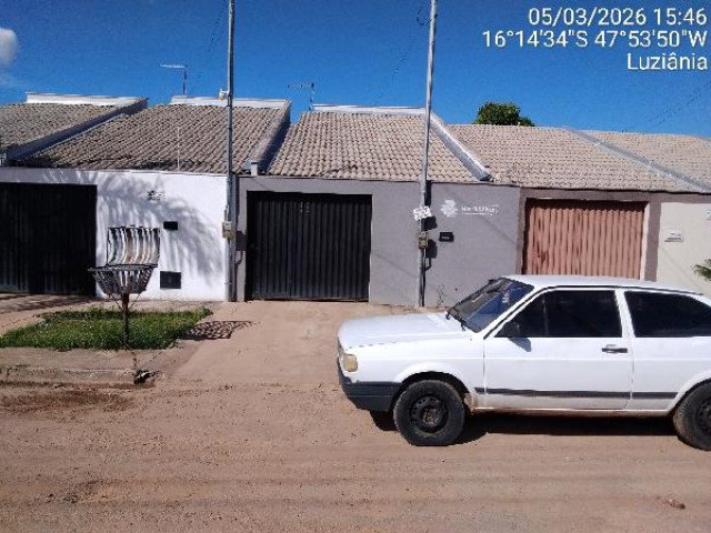 Casa com 2 quartos e 2 banheiros em Luziânia - GO