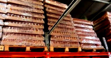 14.000 Frascos Ombro Reto - Laranja Translúcido