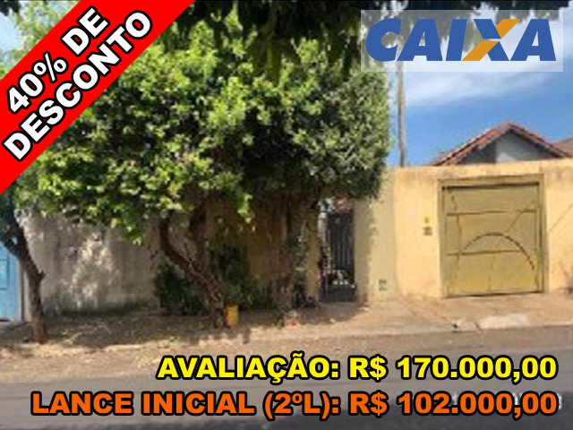 Casa em Sertãozinho - 43 m² privativa, 200 m² terreno