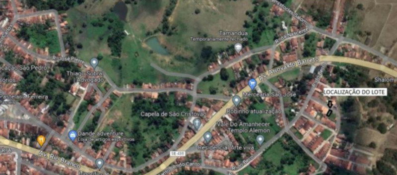 Terreno em Capela/SE com 130m²