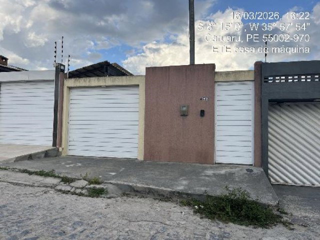 Casa com 3 quartos, 2 banheiros e 2 vagas em Caruaru/PE