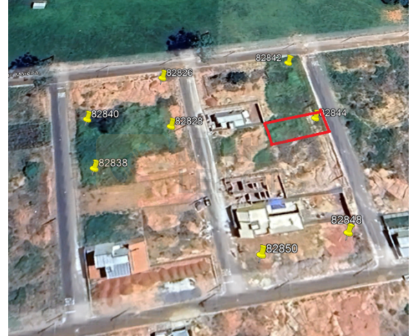 Terreno para construção 214,50m², sem benfeitorias