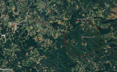 Terreno Rural de 150 Alqueires com 3,6km de Frente