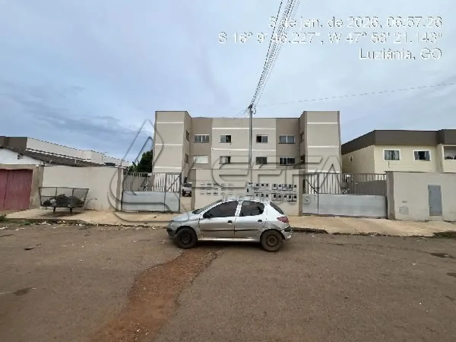 Apartamento com 1 quarto e vaga de garagem em Luziânia