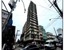 Sala comercial 100,14m² no Centro de Santos