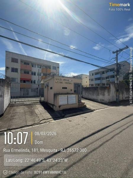 Apartamento com 2 quartos em Mesquita/RJ