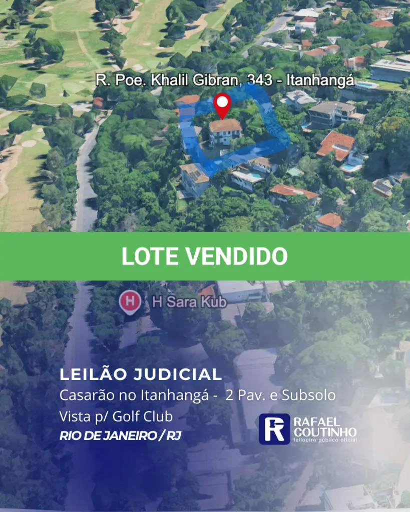 Casarão com vista para o Golf Club, 3 quartos, 2 banheiros, 500m²
