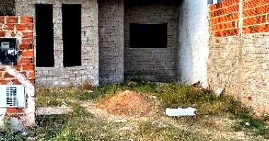 Terreno com construção inacabada - Presidente Prudente/SP