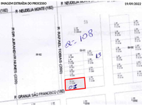 Terreno com 580m², muro frontal